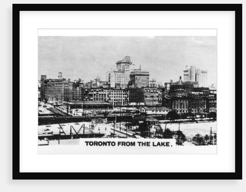 Toronto from the lake, Canada by Anonymous