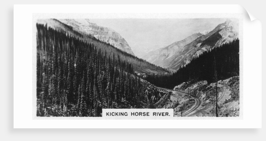 Kicking Horse River, British Columbia, Canada by Anonymous