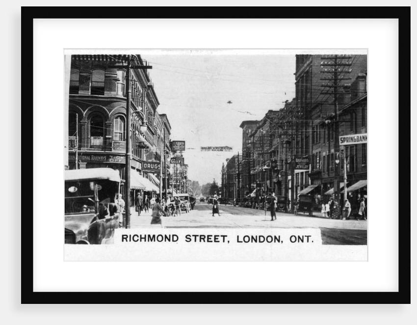 Richmond Street, London, Southwestern Ontario, Canada by Anonymous