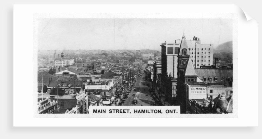 Main Street, Hamilton, Ontario, Canada by Anonymous