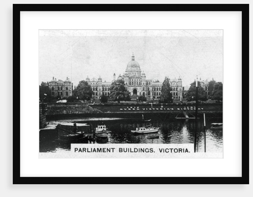 Parliament Buildings, Victoria, British Columbia, Canada by Anonymous