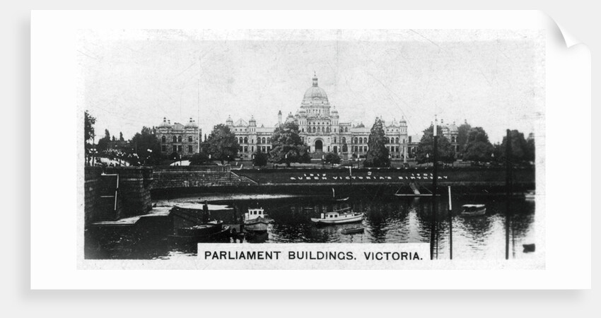 Parliament Buildings, Victoria, British Columbia, Canada by Anonymous