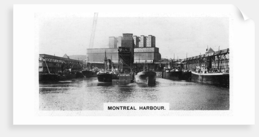 Montreal Harbour, Quebec, Canada by Anonymous