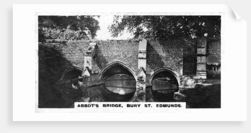 Abbot's Bridge, Bury St Edmunds, Suffolk by Anonymous