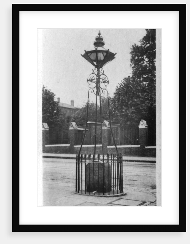 Dick Whittington Stone, Highgate Hill, London by Anonymous