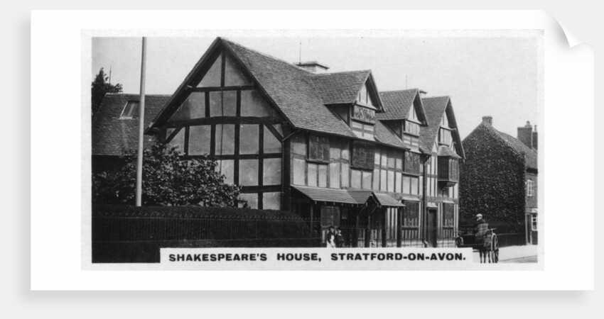 Shakespeare's house, Stratford-on-Avon, Warwickshire by Anonymous