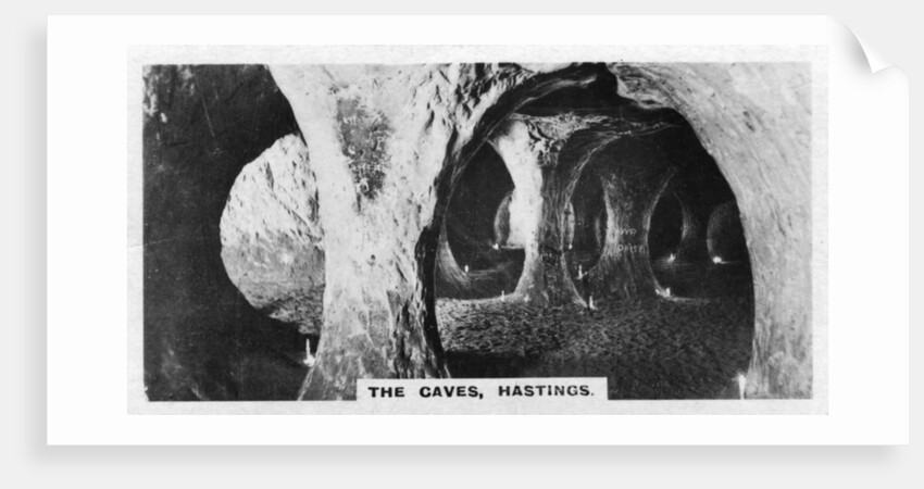 'The Caves, Hastings', Sussex by Anonymous