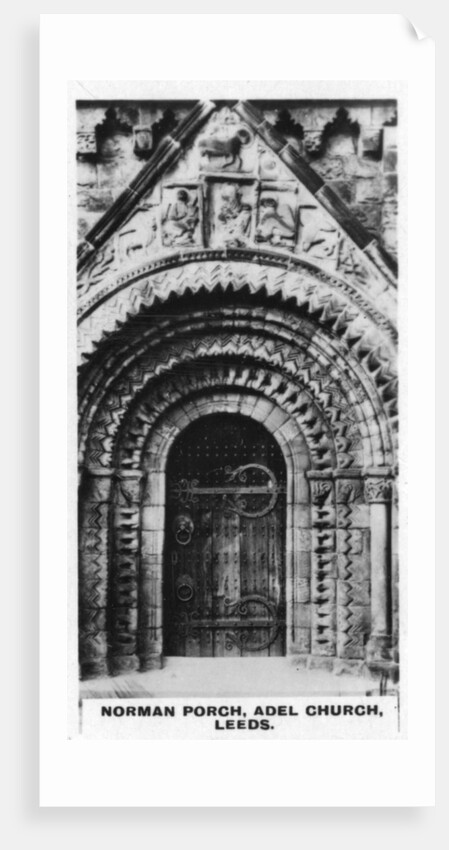Norman Porch, Adel Church, Leeds by Anonymous