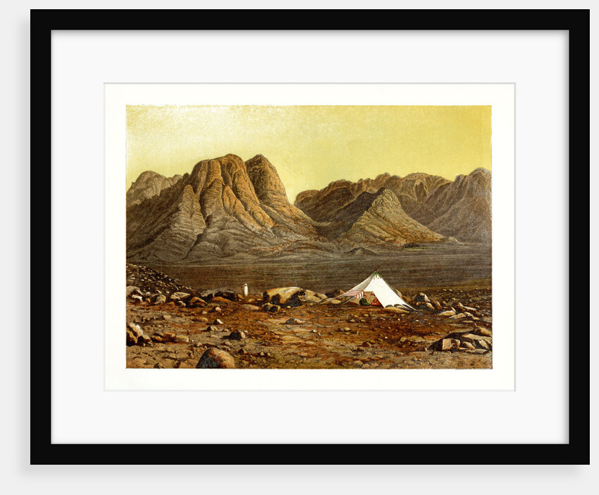 Mount Sinai, Egypt by W Dickens