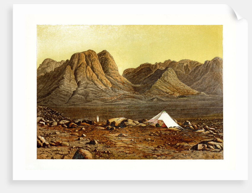 Mount Sinai, Egypt by W Dickens