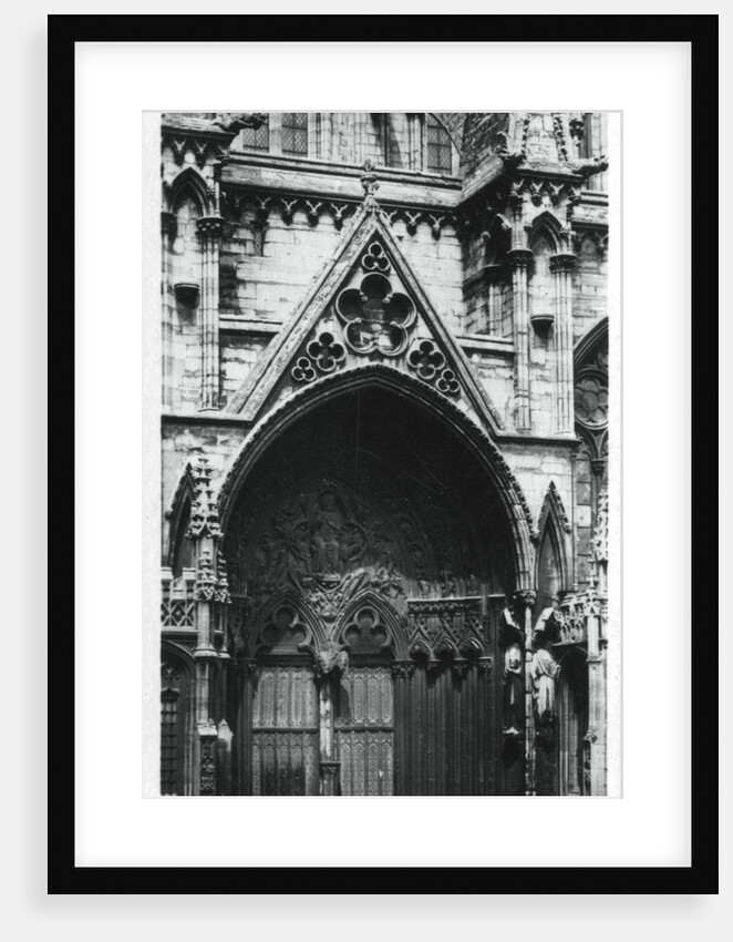 South east porch, Lincoln Cathedral by Anonymous