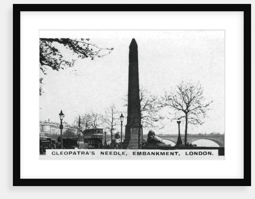 Cleopatra's Needle, Embankment, London by Anonymous