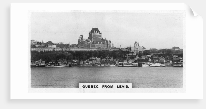 Quebec from Levis, Canada by Anonymous