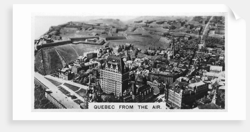 Quebec from the air, Canada by Anonymous