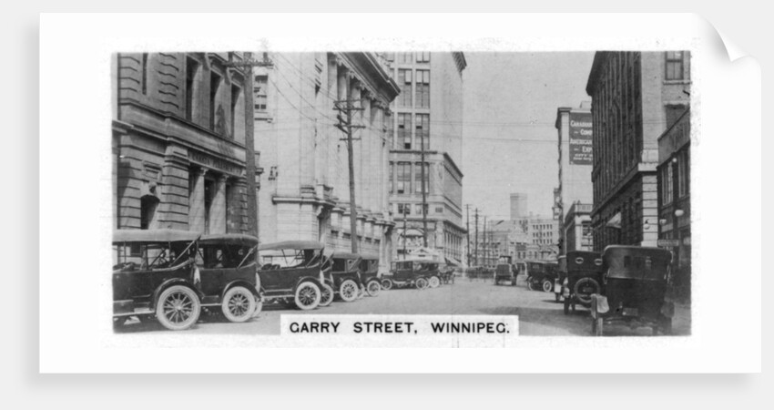Garry Street, Winnipeg, Manitoba, Canada by Anonymous