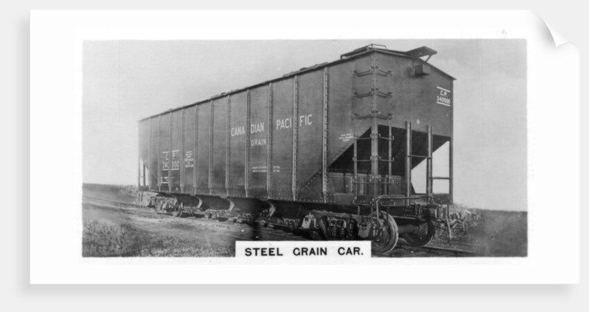 Steel grain car, Canada by Anonymous