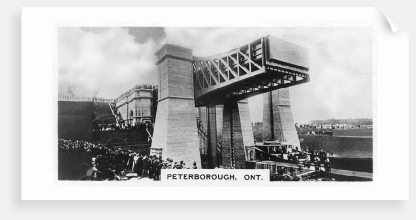 The Peterborough Lift Lock, Ontario, Canada by Anonymous