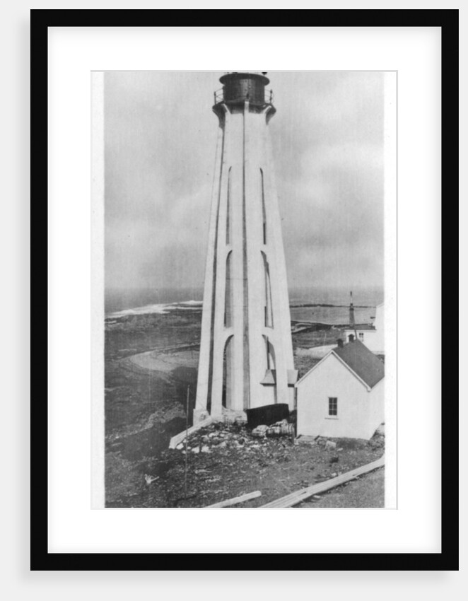 Lighthouse, Father Point, Quebec, Canada by Anonymous