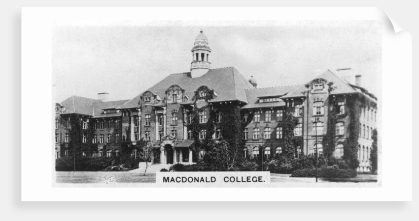 MacDonald College, Montreal, Canada by Anonymous