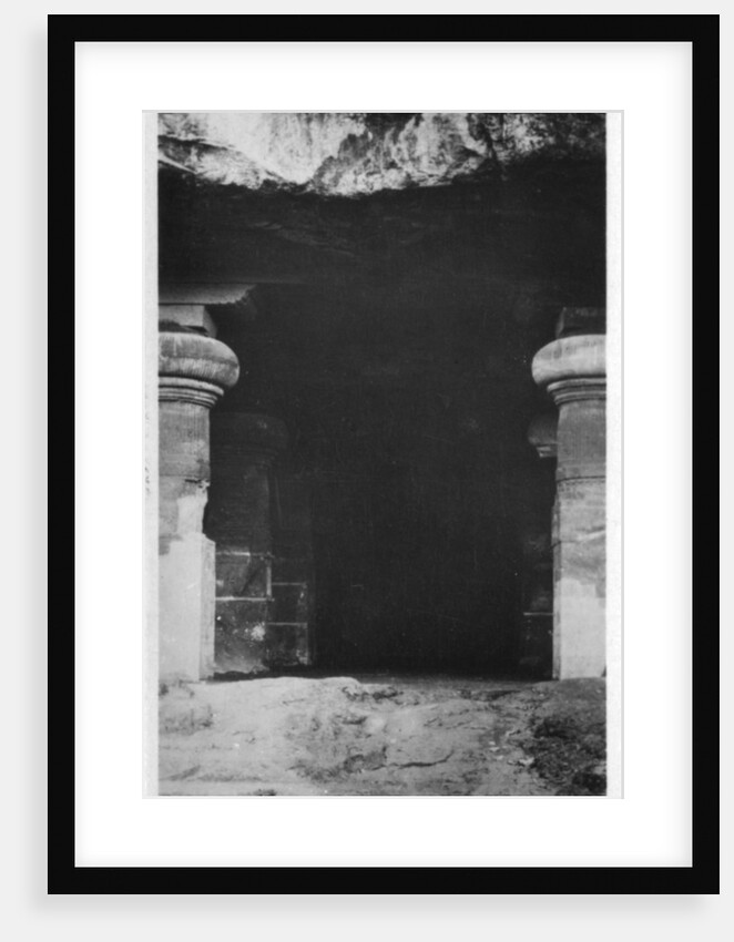 Elephanta Caves, Bombay, India by Anonymous