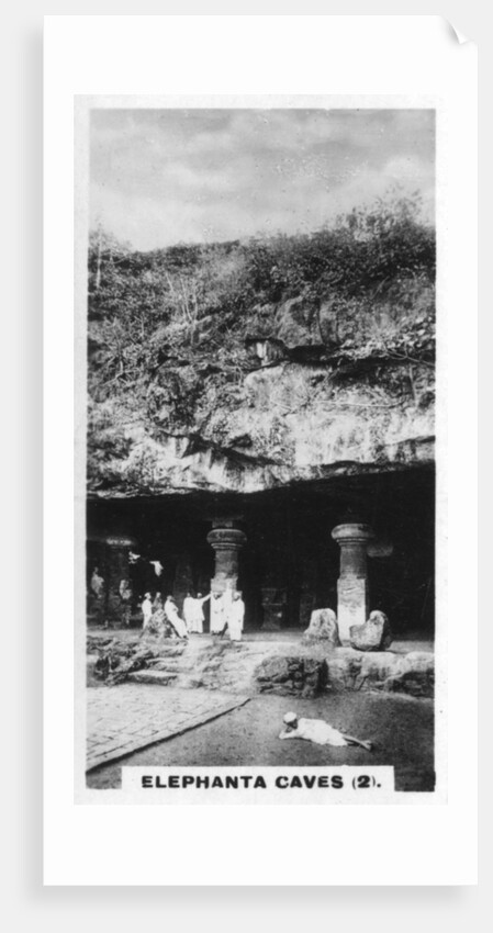 Elephanta Caves, Bombay, India by Anonymous