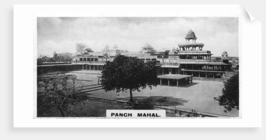 Panch Mahal, Fatehpur Sikri, Agra, India by Anonymous