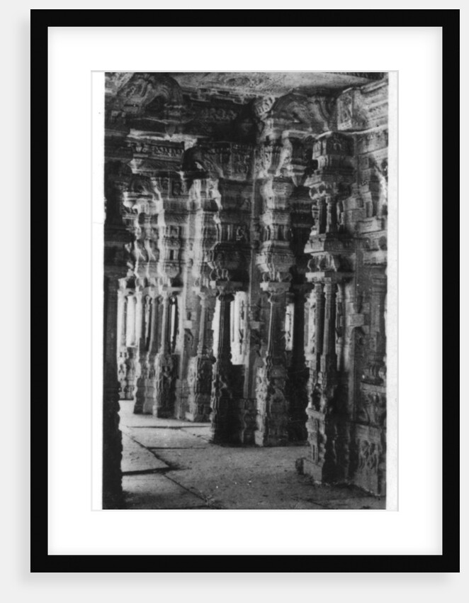 Hindu Temple, Vijayanagar, India by Anonymous