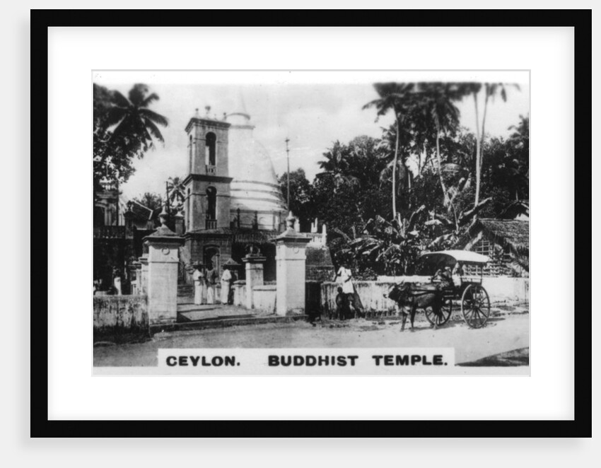 Buddhist Temple, Ceylon by Anonymous