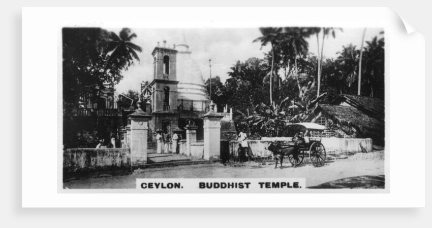 Buddhist Temple, Ceylon by Anonymous