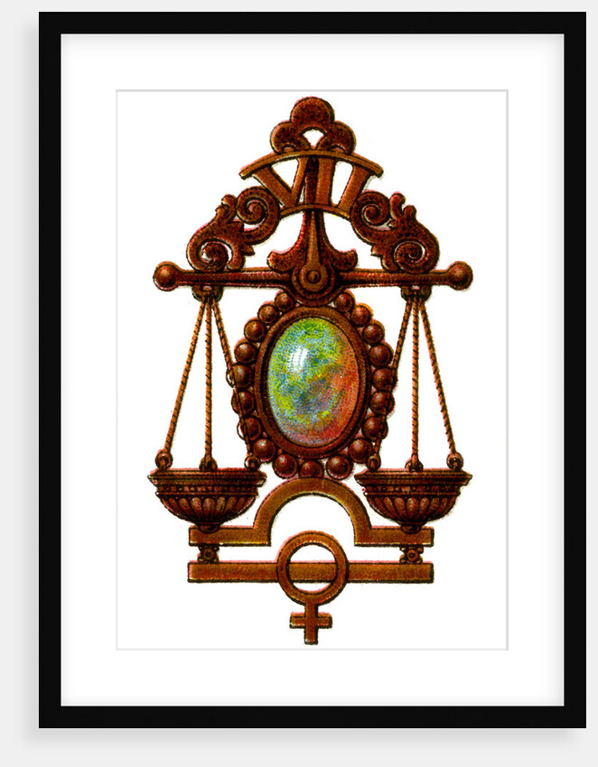 Libra, The Balance by Anonymous