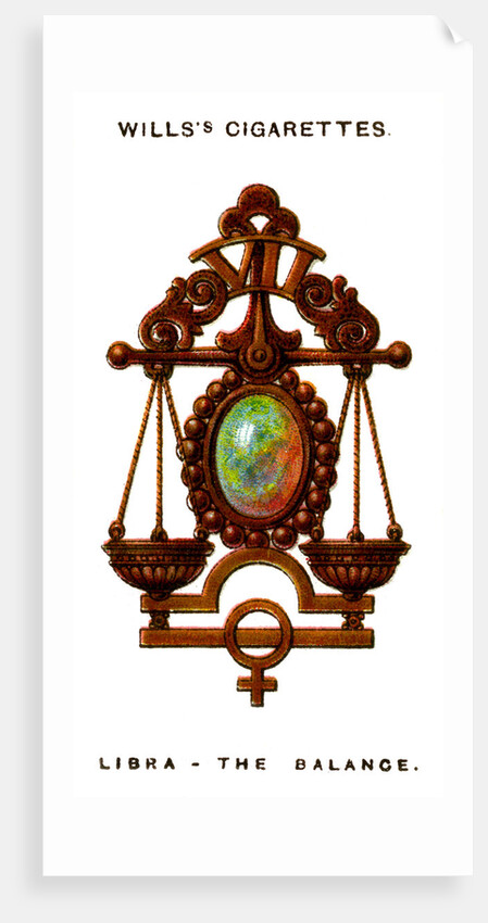 Libra, The Balance by Anonymous