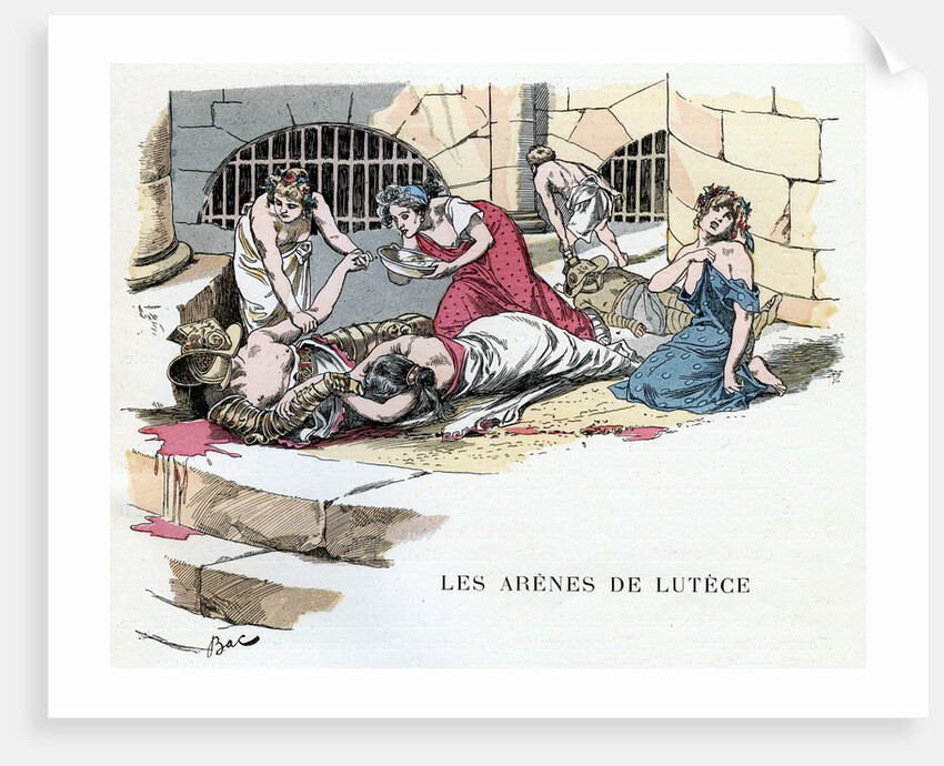 The Arenas of Lutetia by Ferdinand Sigismund Bac