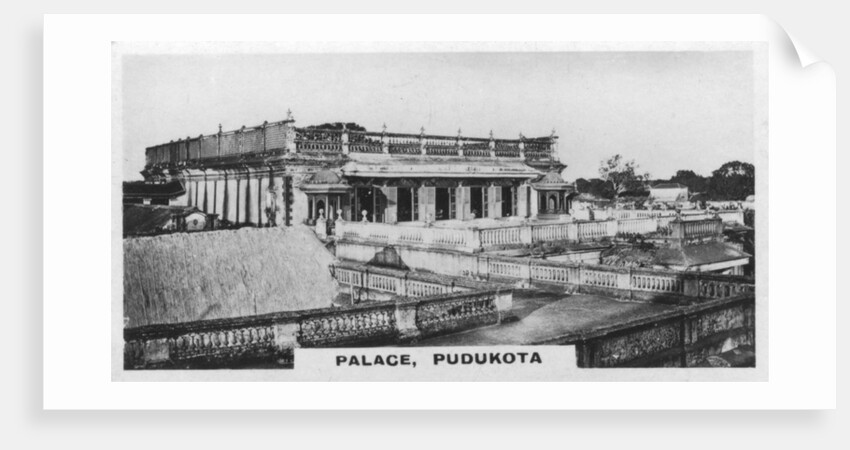 Palace, Pudukottai, Tamil Nadu, India by Anonymous