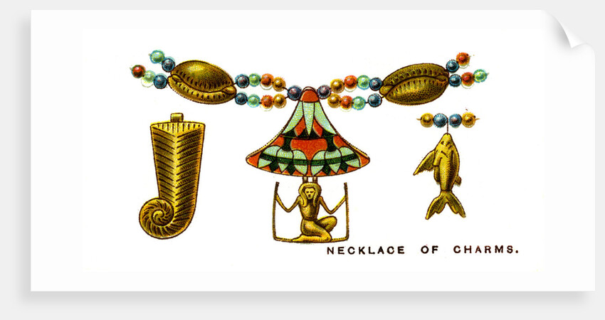 Necklace of Charms by Anonymous