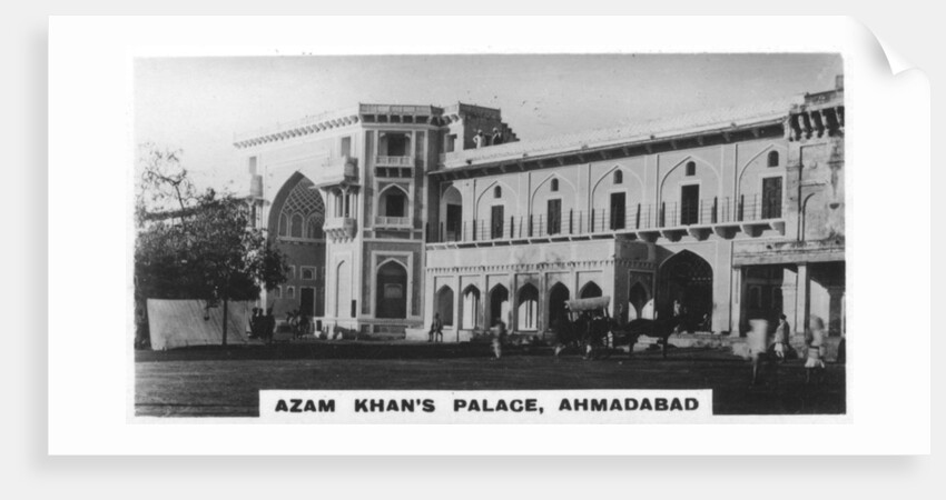 Azam Khan's palace, Ahmedabad, India by Anonymous