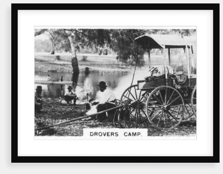 Drovers camp, Australia by Anonymous