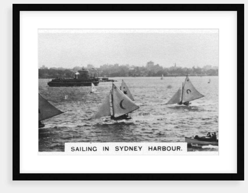Sailing in Sydney Harbour, Australia by Anonymous