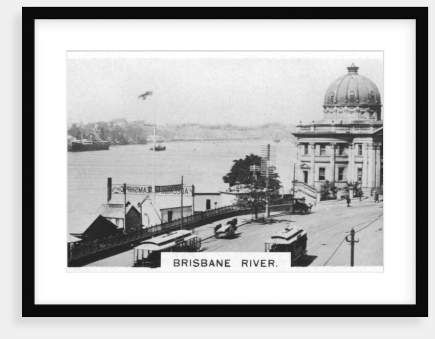 Brisbane River, Queensland, Australia by Anonymous