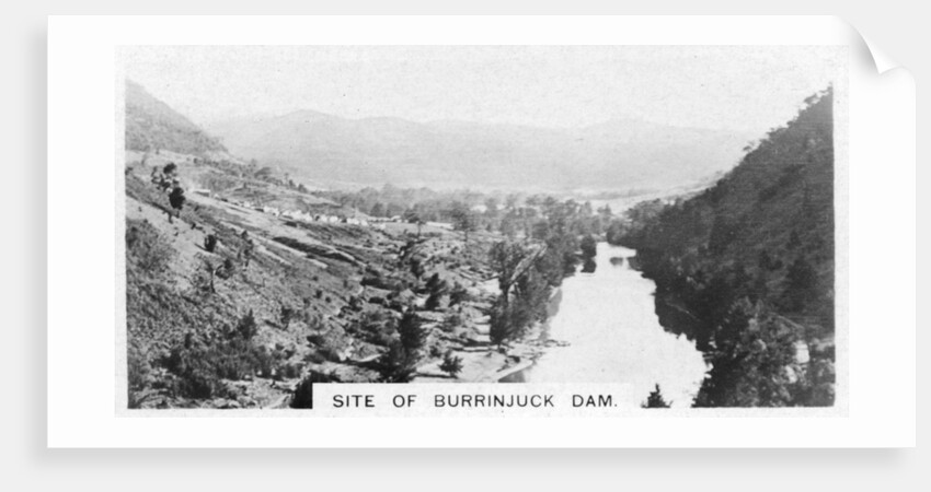 Site of the Burrinjuck Dam, New South Wales, Australia by Anonymous