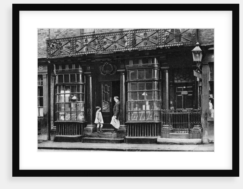 A shop front, Artillery Lane, off Bishopsgate, London by McLeish