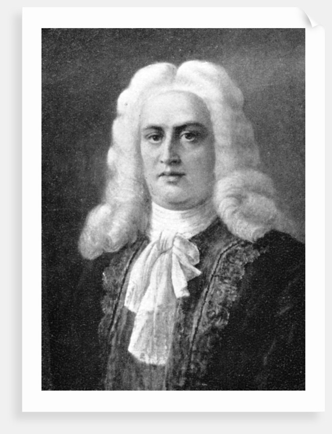 George Frideric Handel, (1685-1759), German Baroque composer by Anonymous