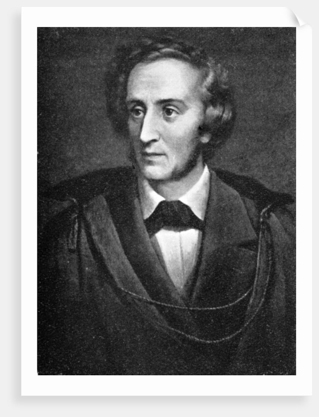 Felix Mendelssohn, (1809-1847), German composer by Anonymous