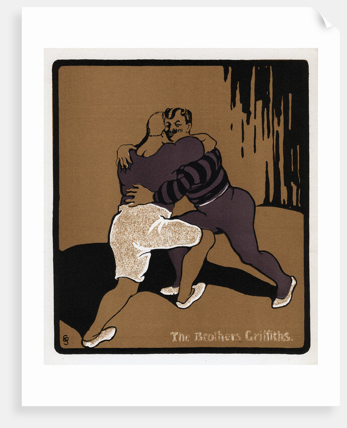 The Brothers Griffiths, theatre performers by Anonymous