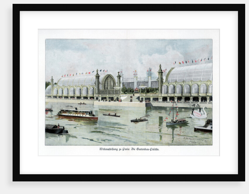 Palace of Horticulture, Paris World Exposition by Ewald Thiel
