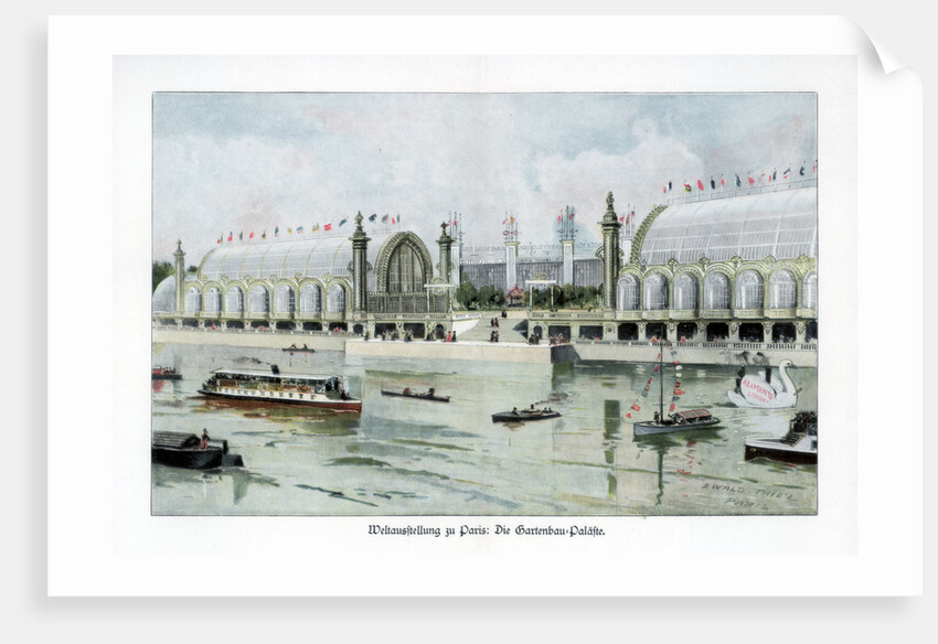 Palace of Horticulture, Paris World Exposition by Ewald Thiel