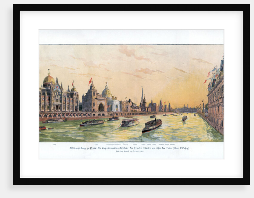 Quai d?Orsay, Paris World Exposition by Anonymous