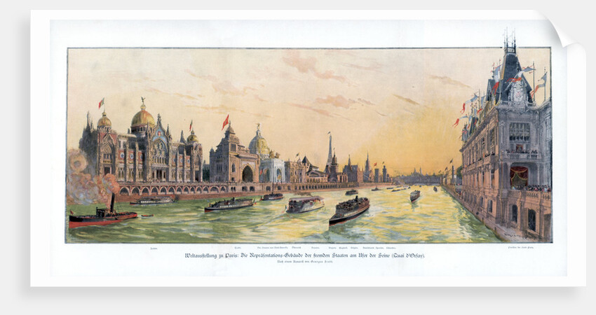 Quai d?Orsay, Paris World Exposition by Anonymous