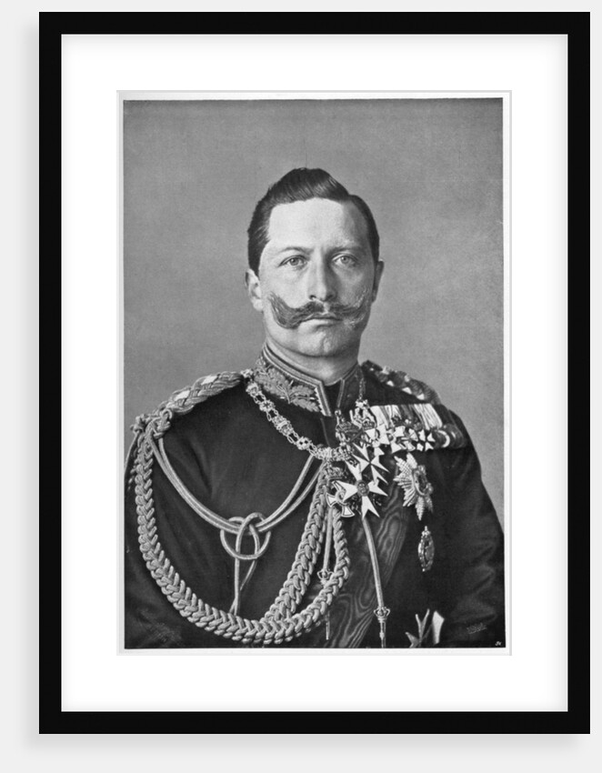 Wilhelm II, Emperor of Germany by Reichard & Lindner