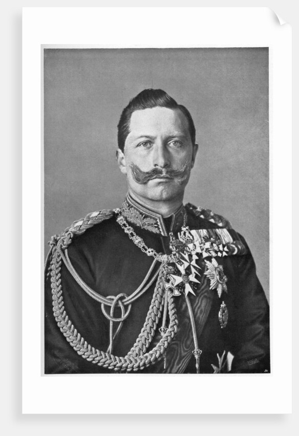 Wilhelm II, Emperor of Germany by Reichard & Lindner