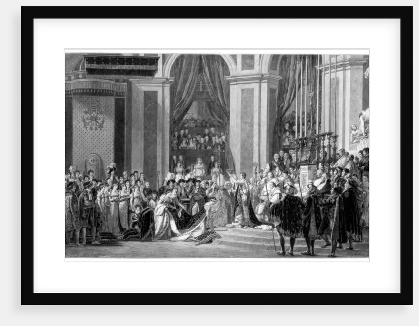 The Consecration of the Emperor Napoleon and the Coronation of the Empress Josephine by Anonymous
